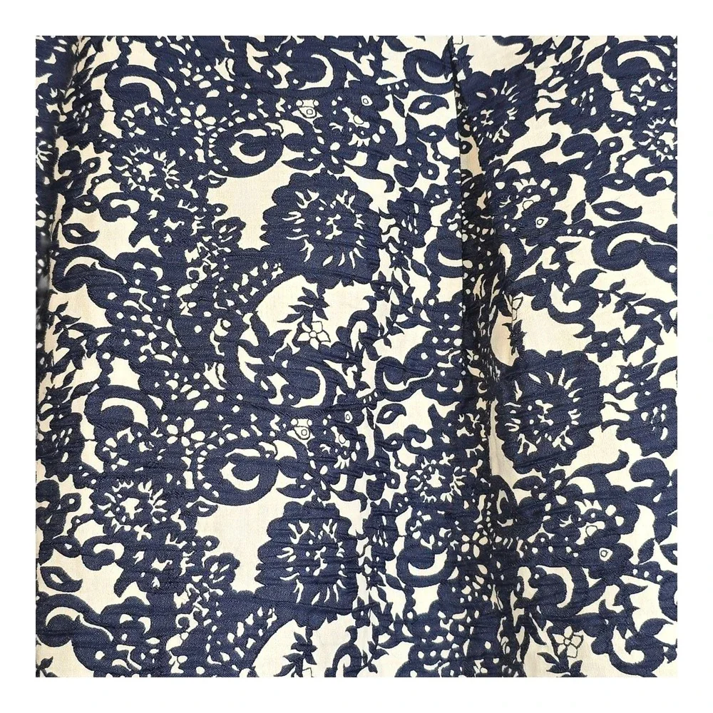 Anthropologie Sachin Babi Blue White Floral Skirt High-Low‎ Blue & White Size 4P